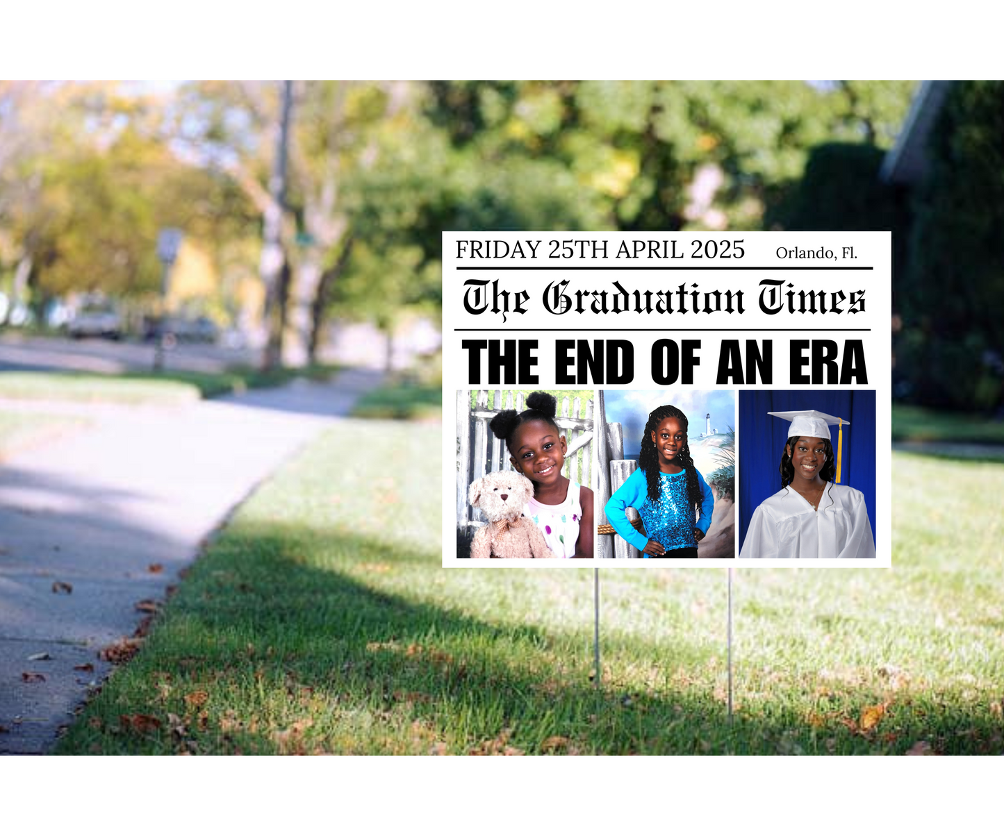 Graduation Yard Sign 24x18