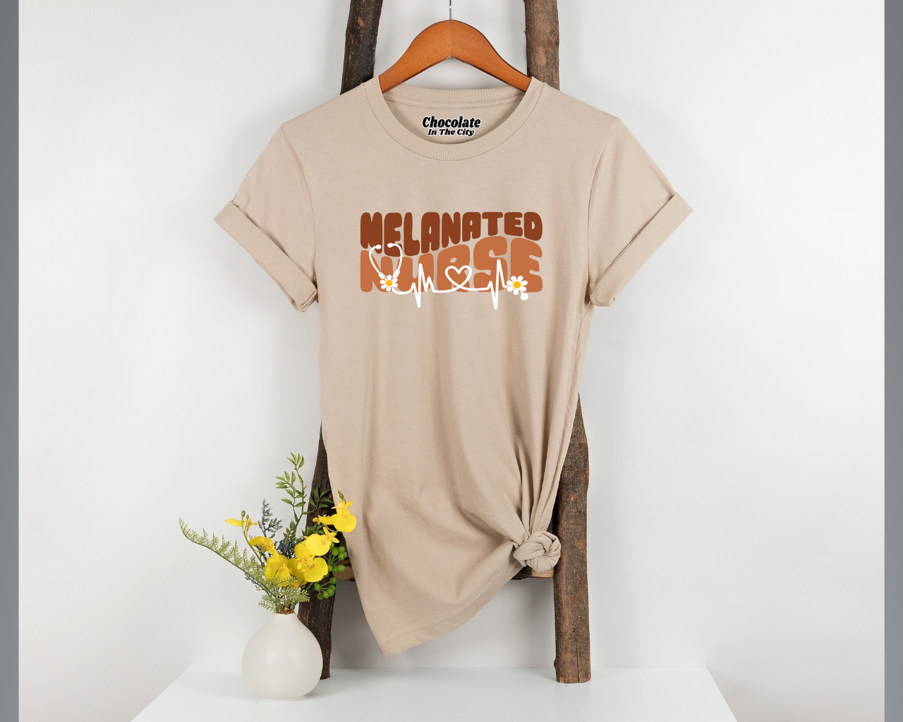 Melanated Nurse T-Shirt