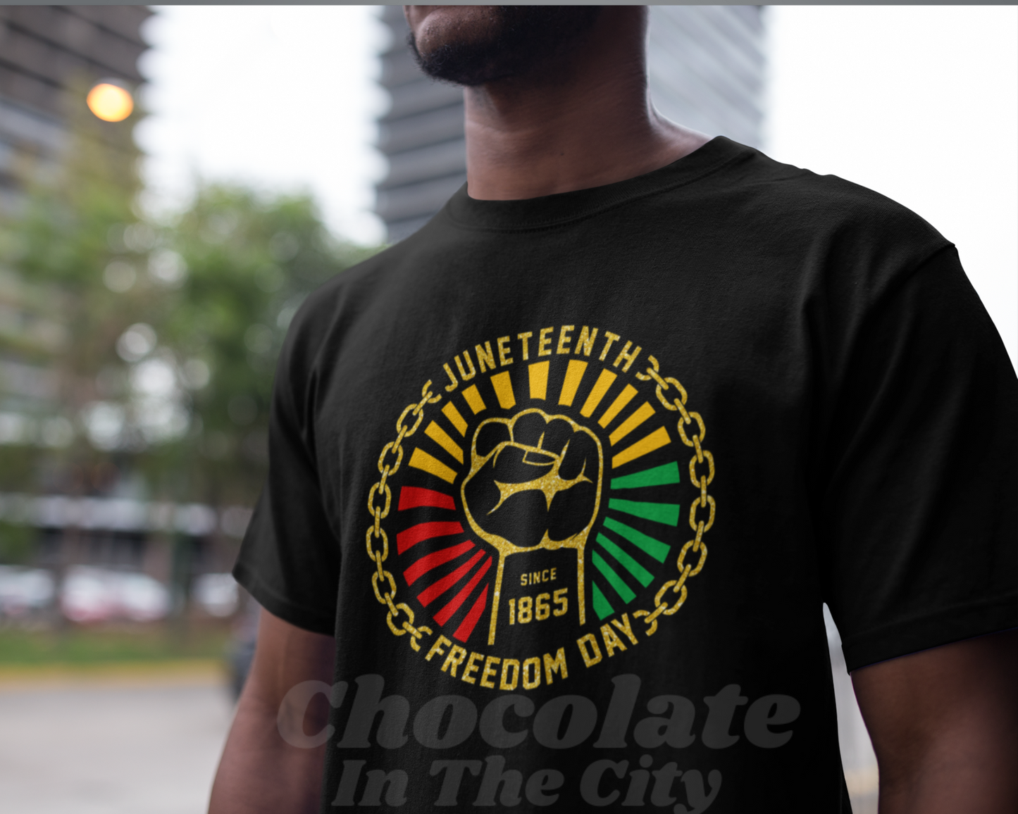 Juneteenth Fist - T-Shirt