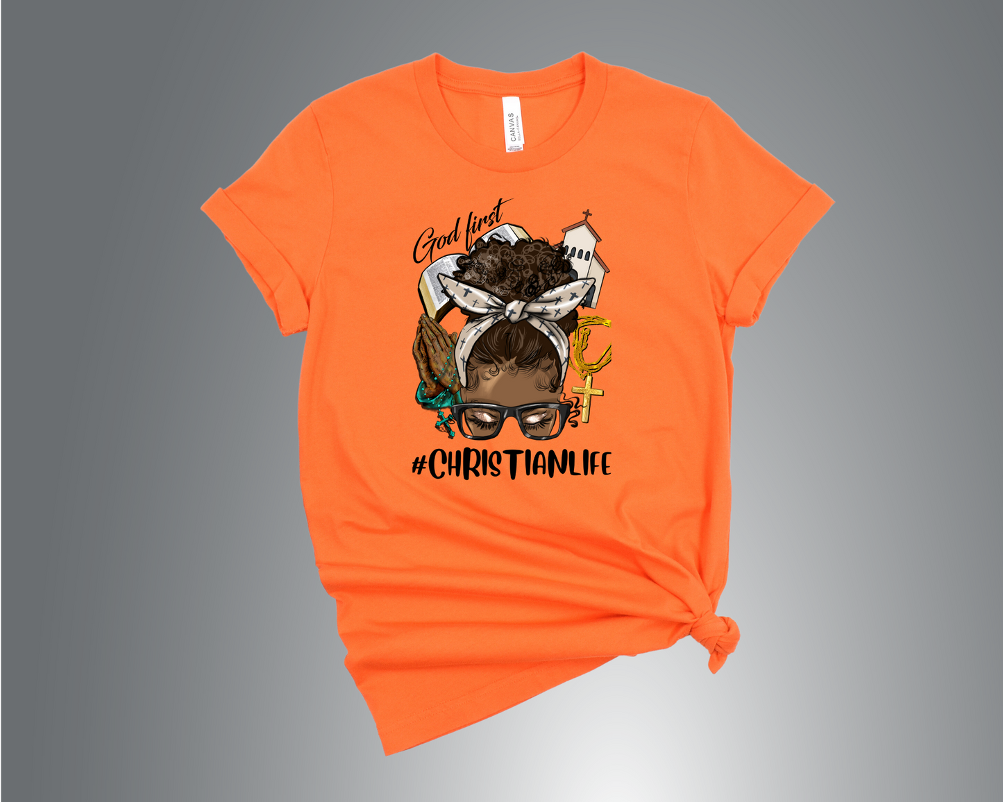 Christian Life T-Shirt - Chocolate