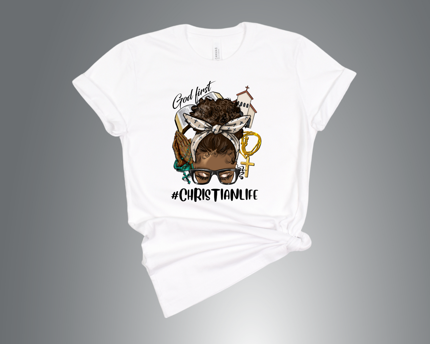 Christian Life T-Shirt - Chocolate