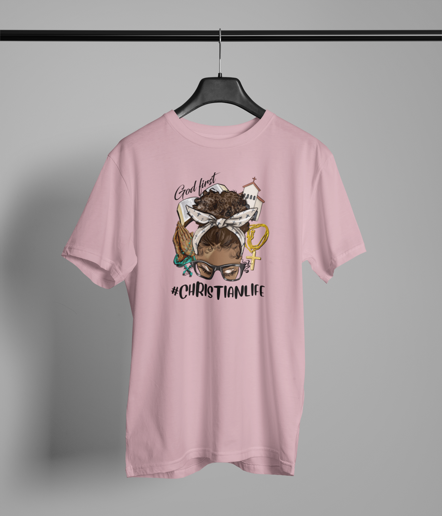 Christian Life T-Shirt - Chocolate