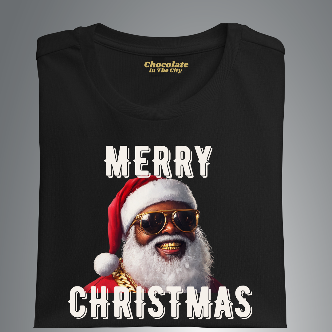 Swagged Out Santa T- Shirt