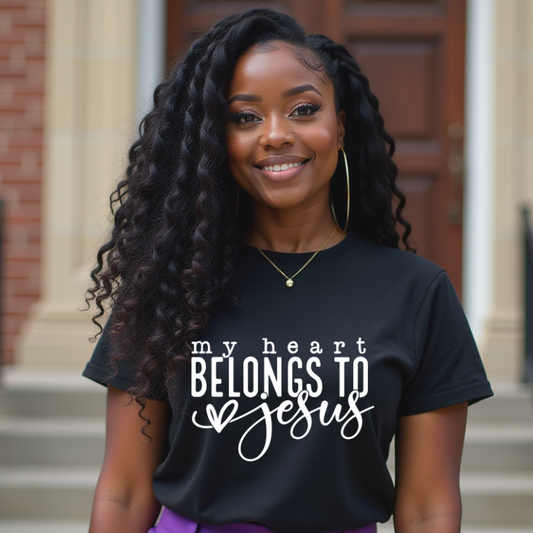 My Heart Belongs to Jesus - T-shirt