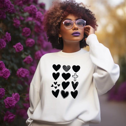 Black Heart- Sweatshirt