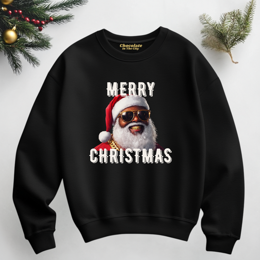 Swagged Out Santa Sweatshirt