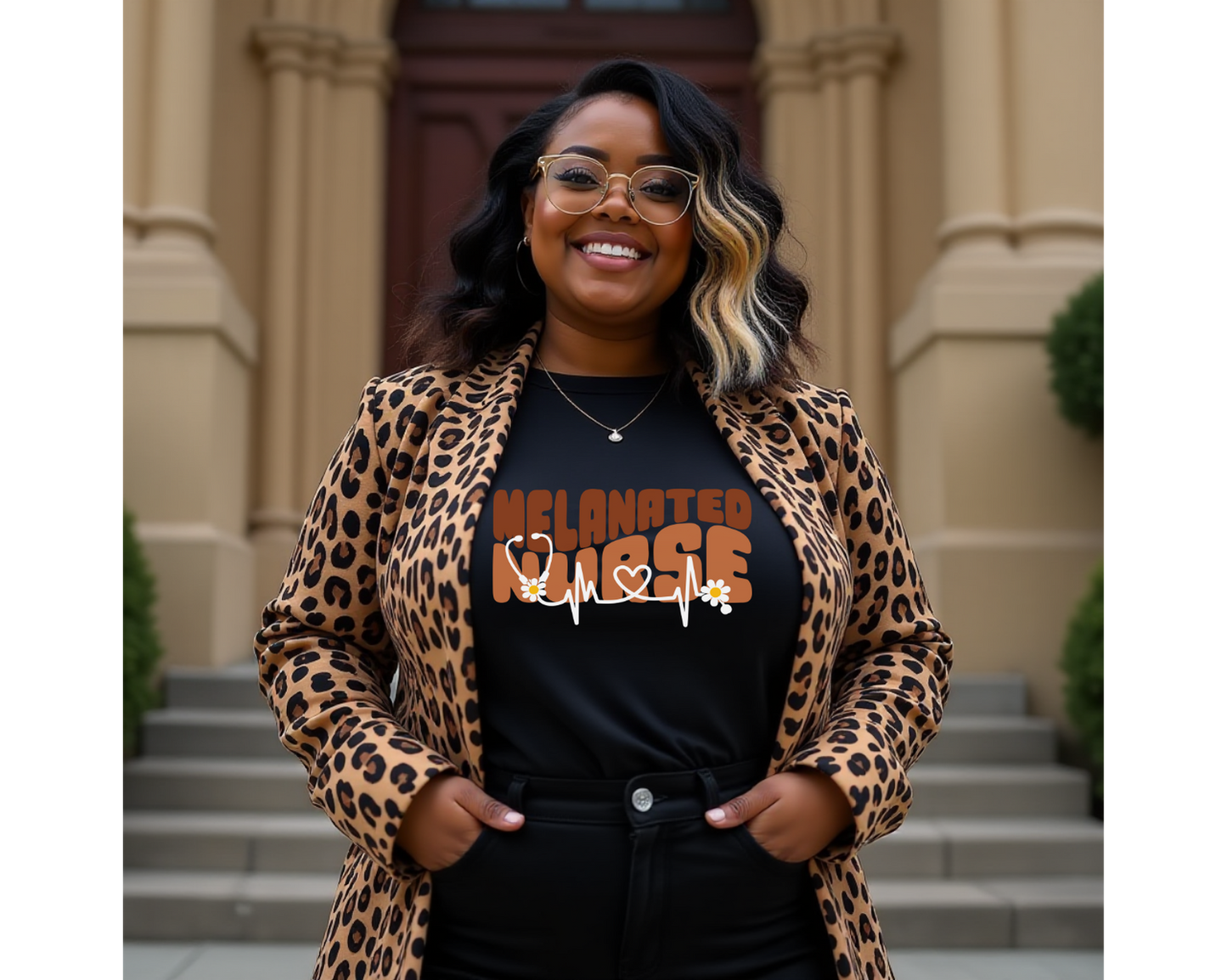 Melanated Nurse T-Shirt