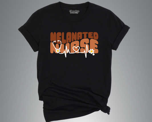 Melanated Nurse T-Shirt