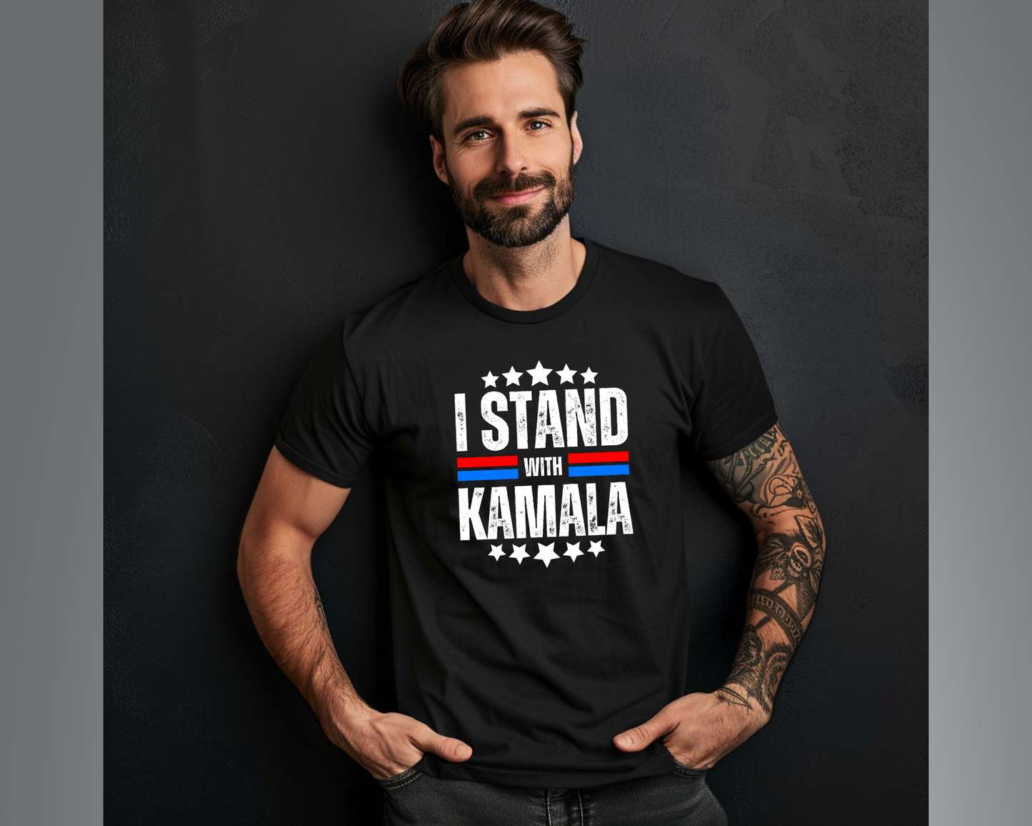 I Stand With Kamala - T-Shirt