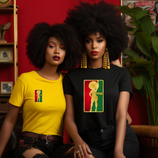 Black Woman Pride -  T-Shirt