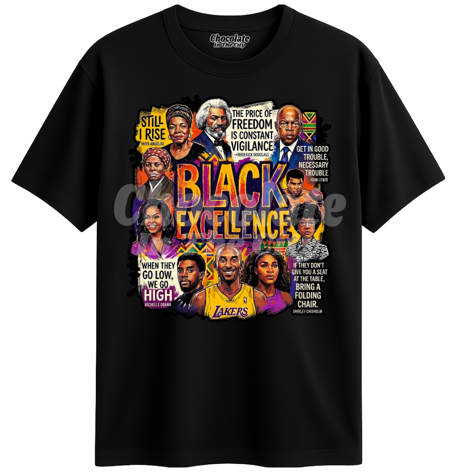 BLACK EXCELLENCE-VIBRANT T-SHIRT
