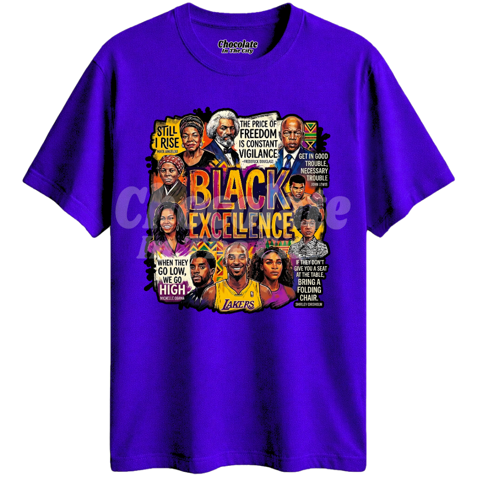 BLACK EXCELLENCE-VIBRANT T-SHIRT