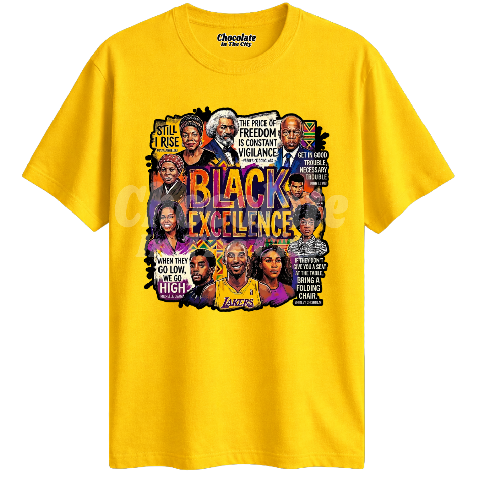 BLACK EXCELLENCE-VIBRANT T-SHIRT