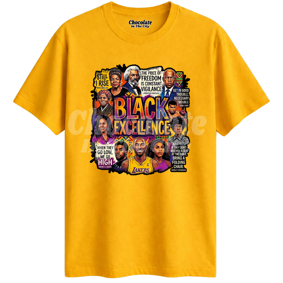 BLACK EXCELLENCE-VIBRANT T-SHIRT