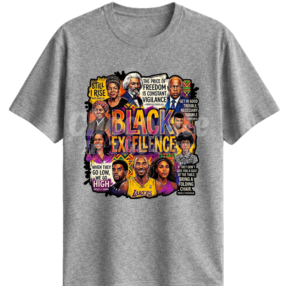 BLACK EXCELLENCE-VIBRANT T-SHIRT