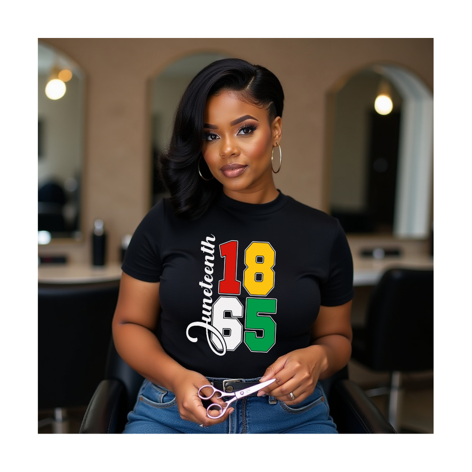 Juneteenth 1865 Vertical - T-Shirt