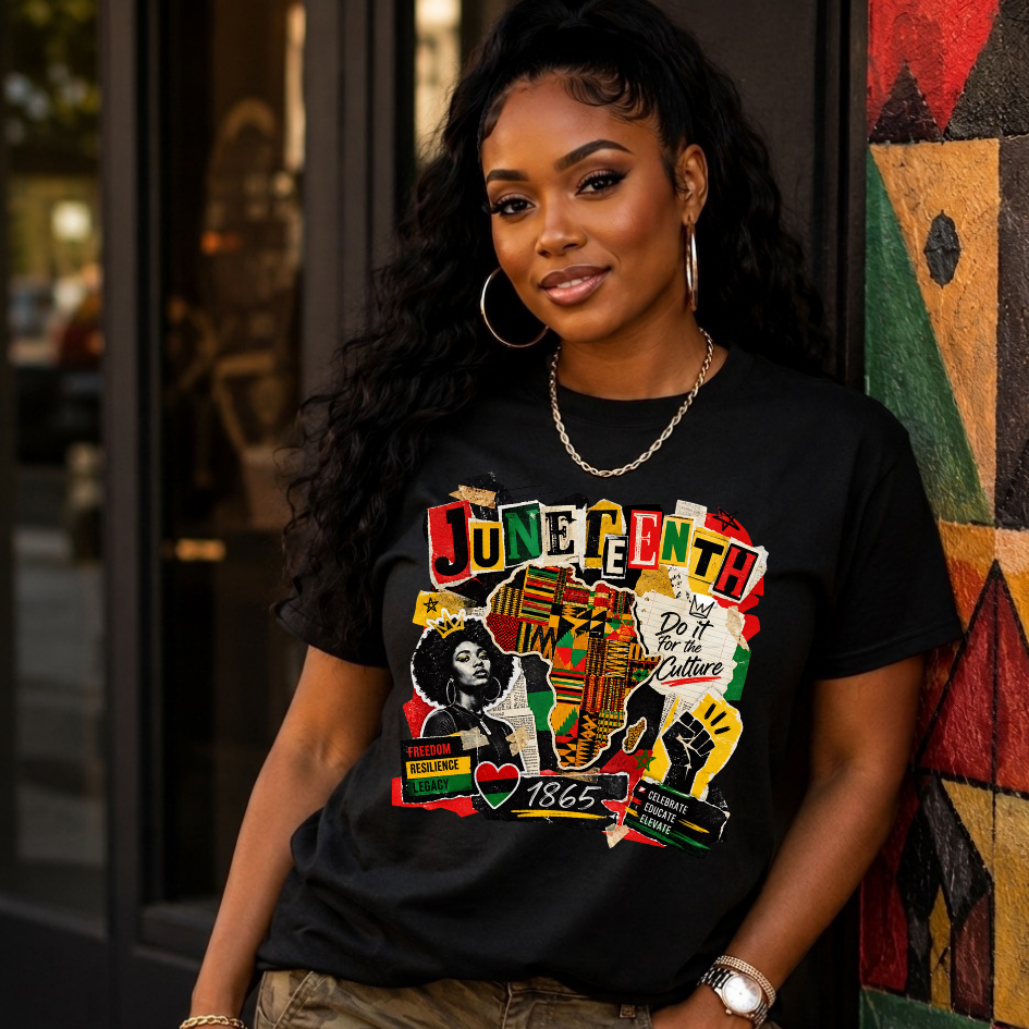 Juneteenth Collage - T-Shirt