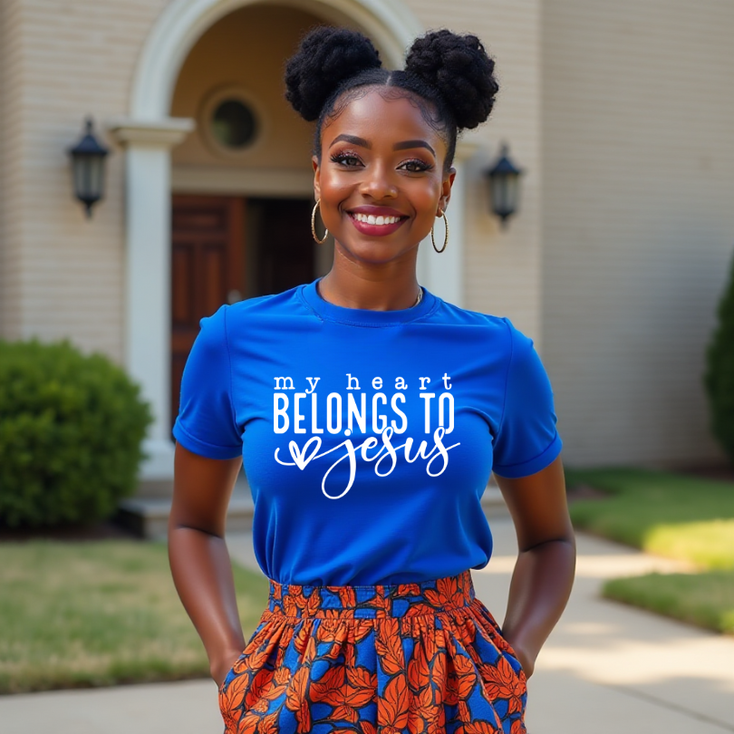 My Heart Belongs to Jesus - T-shirt
