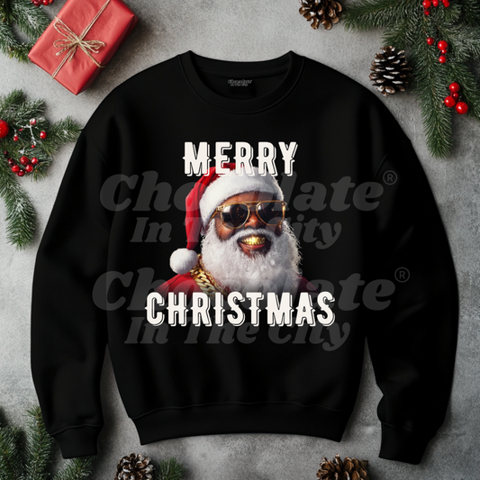 Swagged Out Santa Sweatshirt