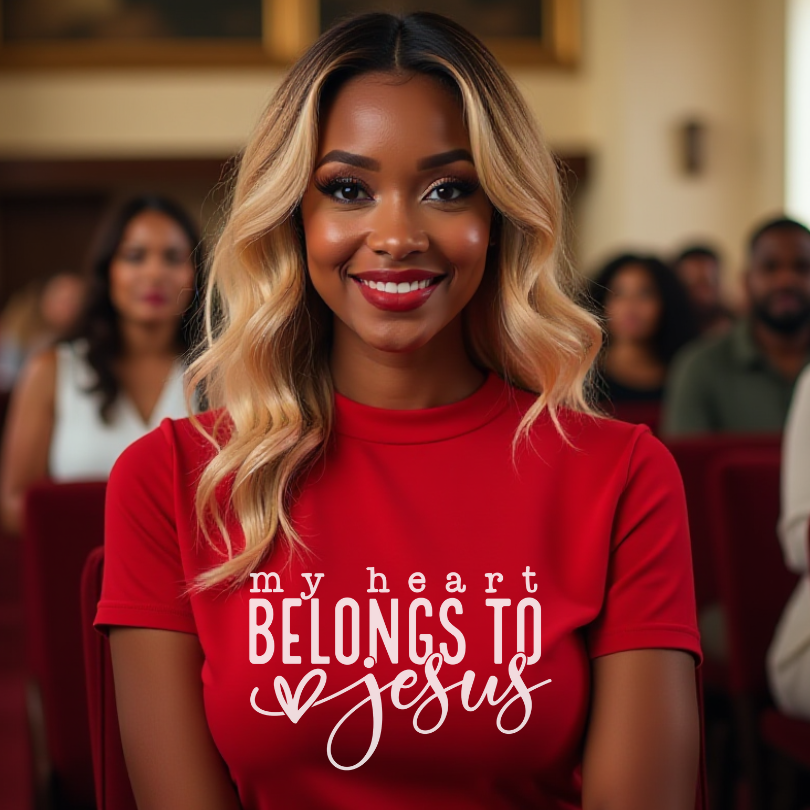 My Heart Belongs to Jesus - T-shirt