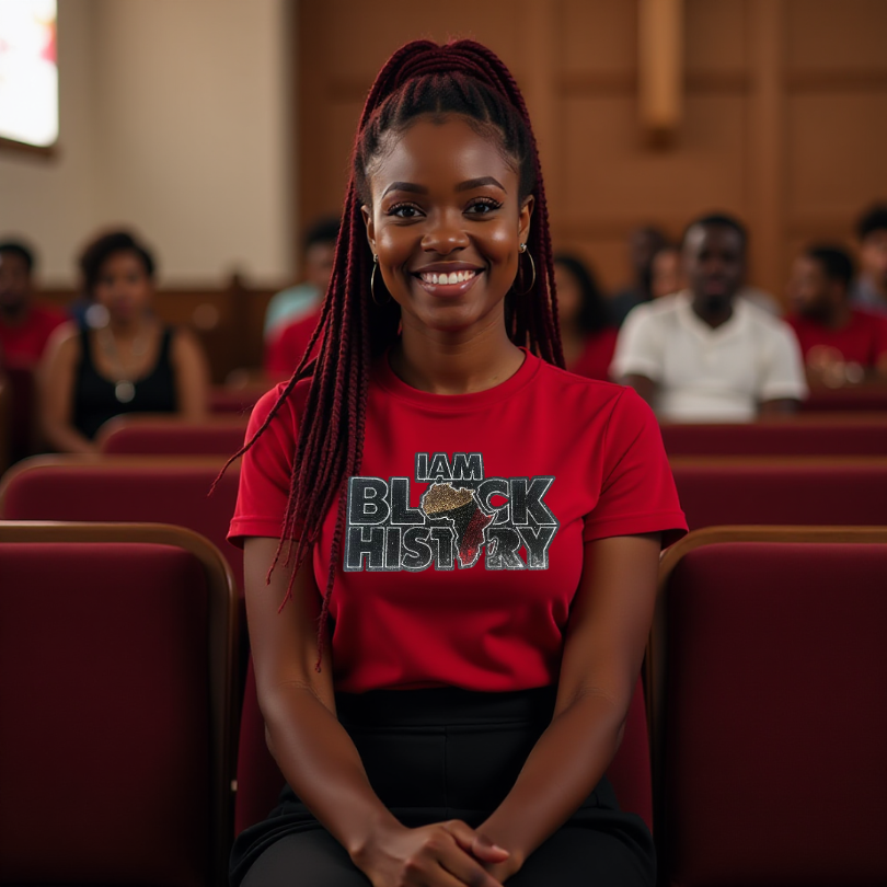 I Am Black History - T-Shirt