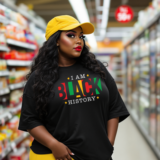 I Am Black History - T-shirt