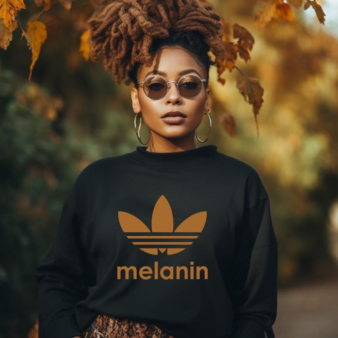 Melanin Logo - Sweatshirt