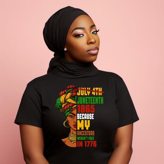 Juneteenth Woman T-Shirt