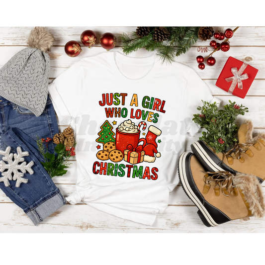 Just A Girl Who Loves Christmas