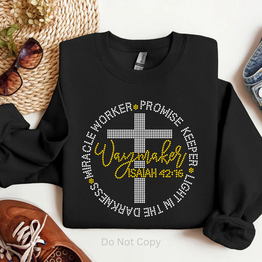 Waymaker Rhinestone - Sweatshirt