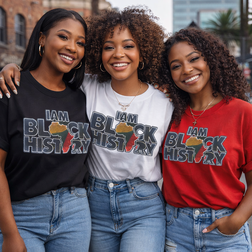 I Am Black History - T-Shirt