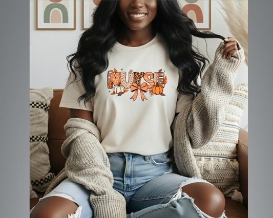 Fall Nurse - T-Shirt