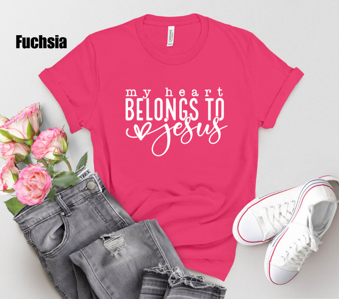 My Heart Belongs to Jesus - T-shirt