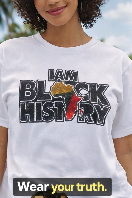 I Am Black History - T-Shirt