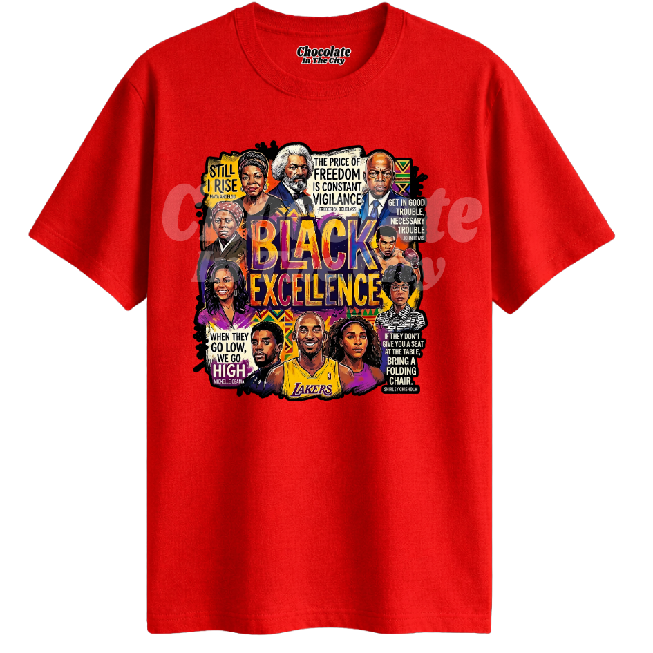 BLACK EXCELLENCE-VIBRANT T-SHIRT
